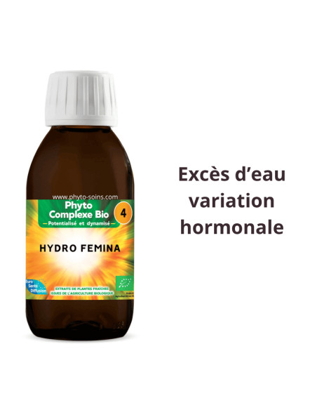 Phyto-complexe BIO n°4 Hydro fémina - Phytofrance par phyto-soins.com