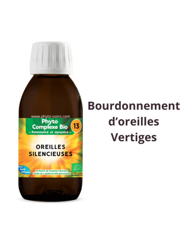 Phyto-complexe BIO n°13 Oreilles silencieuses - Phytofrance par phyto-soins