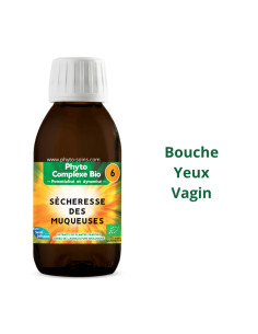 Phyto-complexe BIO n°6 sécheresse des muqueuses - Phytofrance