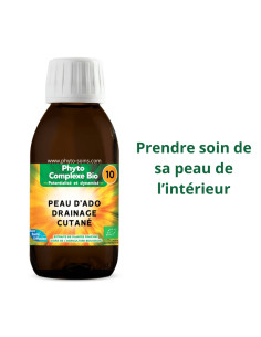 Phyto-complexe BIO n°10 Peau d'ado et drainage cutané - Phytofrance par phyto-soins.com