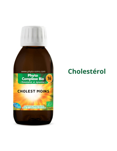 Phyto-complexe BIO n°16 Cholest moins - Phytofrance par phyto-soins.com