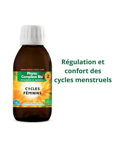 Phyto-complexe BIO n°2 cycles Féminins - Phytofrance par phyto-soins.com