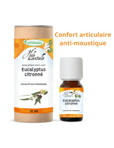 Huile essentielle d'Eucalyptus Citronné BIO, pure et naturelle phytofrance par phyto-soins.com