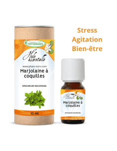 Huile essentielle BIO de Marjolaine des jardins ou à coquille pure et naturelle - Phytofrance par phyto-soins.com