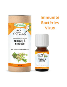 Huile essentielle de Niaouli BIO pure et naturelle - Phytofrance par phyto-soins.com