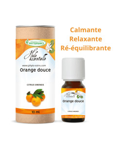 Huile essentielle d'Orange douce BIO, pure et naturelle - Phytofrance par phyto-soins.com