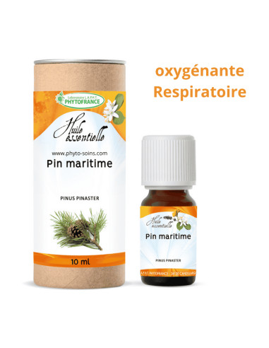 Huile essentielle de Pin maritime BIO, pure et naturelle - Phytofrance par phyto-soins.com