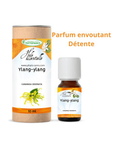 Huile essentielle d' Ylang-Ylang complète BIO, pure et naturelle - phytofrance par phyto-soins.com