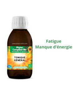 Phyto-complexe BIO n°38 Tonique général - Phytofrance par phyto-soins.com