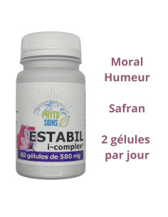 Gélules Estabil i-complex- Équilibre Émotionnel & Sérénité - Phyto-soins