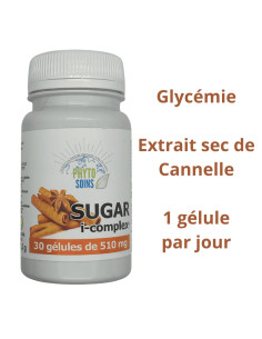 Gélules Sugar i-complex- équilibre du sucre - Phyto-soins