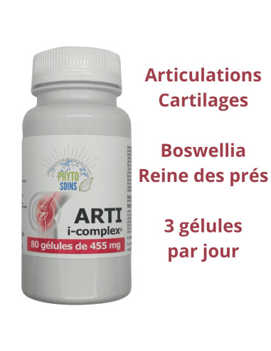 Gélules Arti i-complex- Souplesse & confort articulaire - Phyto-soins