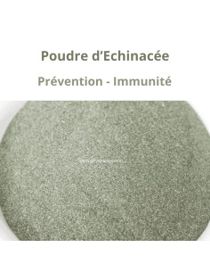 Poudre d'Echinacée pourpre (Échinacea purpurea) 100g - Phytofrance par phyto-soins