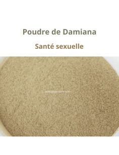 Poudre de feuille de Damiana - Phytofrance