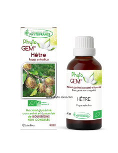 Macérat glycériné concentré de bourgeons de Hêtre BIO - Phytofrance par phyto-soins.com