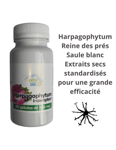 Gélules Harpagophytum i-complex- Mobilité et confort articulaire - Phyto-soins