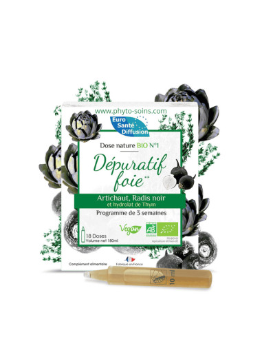 Doses nature BIO n°1 dépuratif foie - Phytofrance