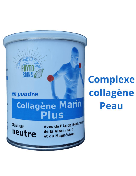 Pot de 300g de Collagène Marin Plus acide Hyaluronique - Phyto-soins