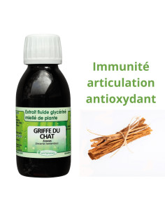 Extrait fluide glycériné miellé de Griffe du Chat - Phytofrance
