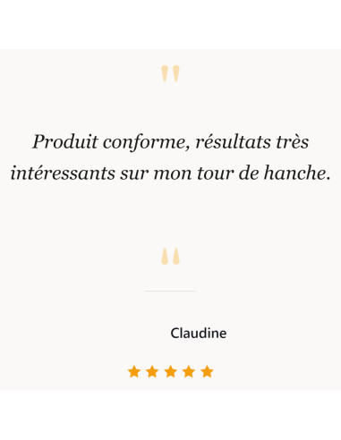 Phyto-complexe BIO n°3 hanches au féminin (culotte de cheval) - Avis clients