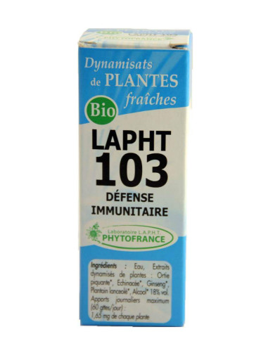 LAPHT 103 BIO Défense immunitaire 