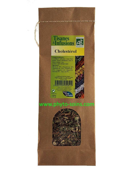 Tisane bio cholestérol 130g phytofrance