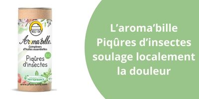 Aroma'bille pour soulager la piqure d'insectes