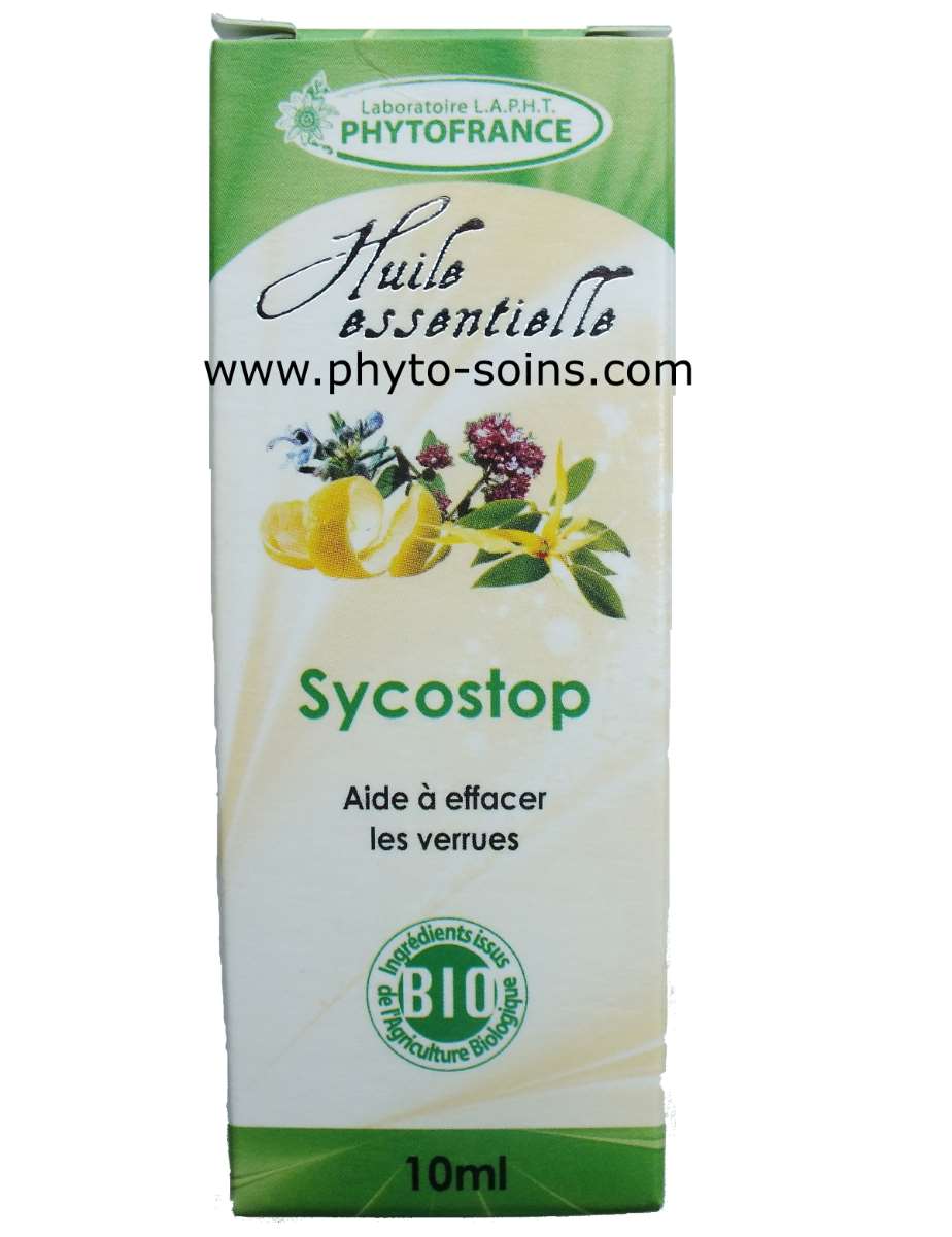 sycostop, des huiles essentielles pour traiter les verrues